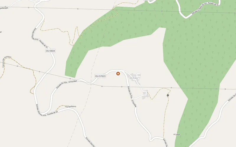 Mapa de la ubicación de Casa da Fonte